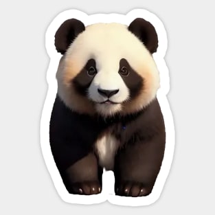 Just a Baby Panda 3 Sticker